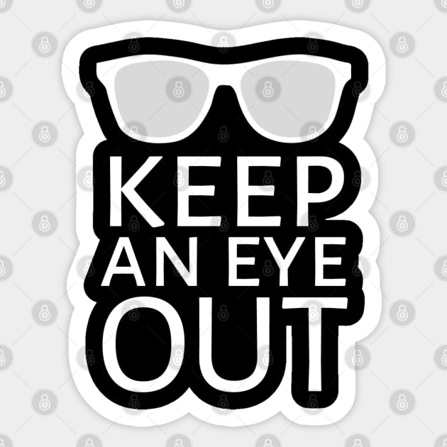 Jeep An Eye Out Sticker by radeckari25